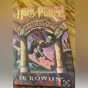 Harry Potter and the Sorcerer's Stone Hard Cover Book